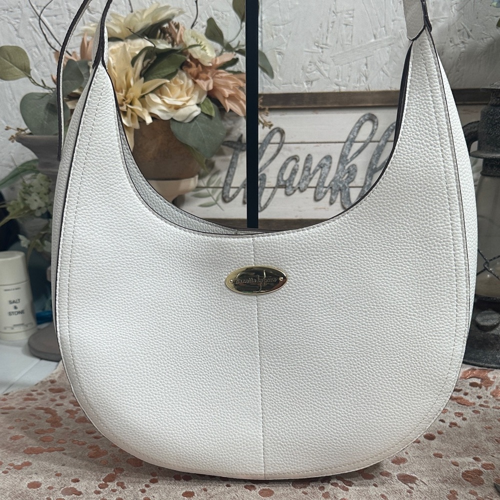 NWOT Nanette Lepore White Shoulder Bag